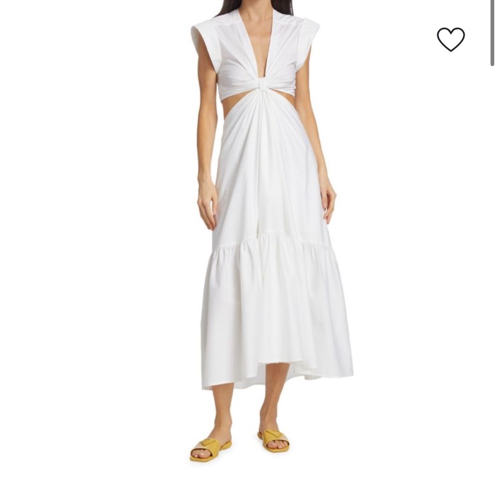 ALC Elegant White Maxi Dress - Picture 4 of 5